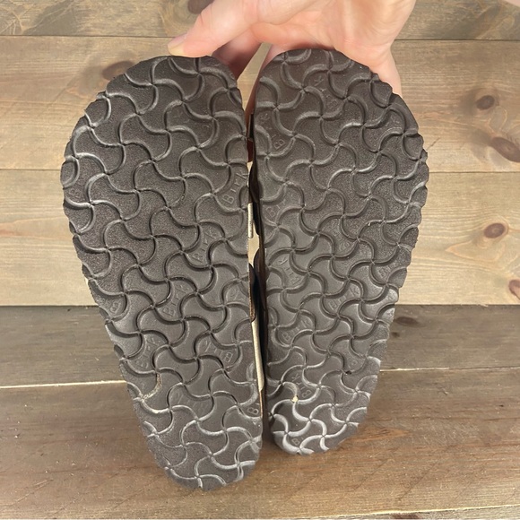 birkenstock mayari womens size 7 shoes brown strappy slip on comfort sandals - Picture 7 of 8